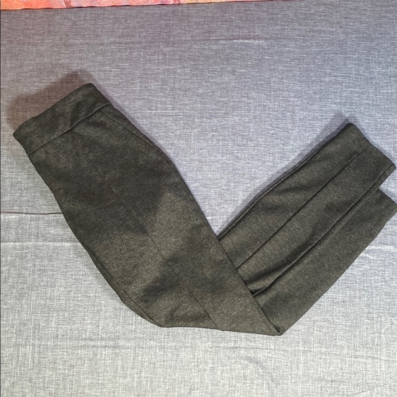 Hilary Radley medium Charcoal Gray Slim Stretch Pants Office Trousers Workwear - Picture 8 of 8